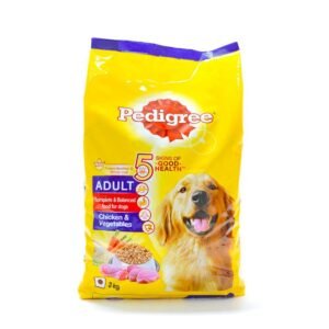 Pedigree D/F Adult Meat & Rice 1Kg